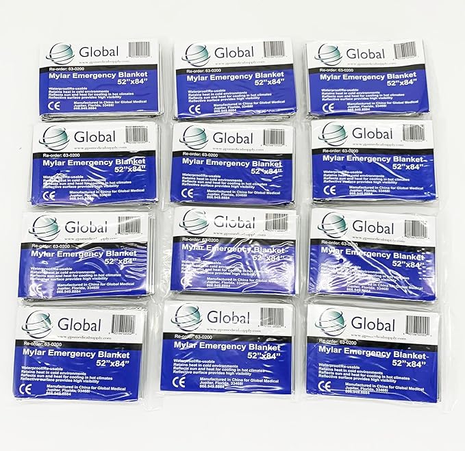 Emergency Mylar Thermal Blankets by MedicalSalesSupply