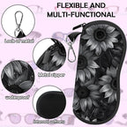Glasses Case Sunglasses Eyeglass Soft Case Zipper Light Neoprene Pouch - Image 4