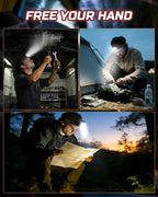 Lichamp Camping Headlamp Flashlight 4 Pack, Outdoor Battery Powered Head Lamp - Image 6