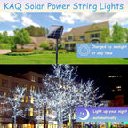 Upgrade 2Pack 200LED Solar String Lights - Image 4