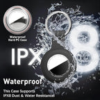 Linsaner Waterproof for AirTag 2nd Gen & 1st Gen Holder Case Keychain for Air - Image 2