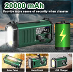 Emergency Radio-NOAA Weather Radio 20000mAh/74000mWh - Image 2