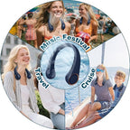 CIVPOWER Neck Fan: Portable Personal Neck Cooling Rechargeable Bladeless Fan - Image 6