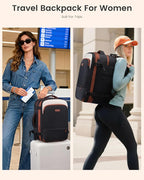 LOVEVOOK Carry On Backpack for Women & Men, Travel Backpack Carry On Flight - Image 6