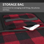 Tirrinia Large Waterproof Outdoor Blanket, Soft Warm Windproof Stadium Blanket - Image 3
