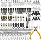 Meikeer 252-Piece Zipper Repair Kit by Meikeer