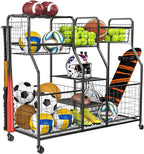Garage Sports Equipment Organizer - Image 7