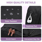 Backpack for Men Women, VASCHY Classic Water-resistant Lightweight Travel - Image 4
