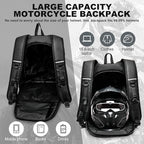 Motorcycle Helmet Backpack, Luggage Backpack - Image 4