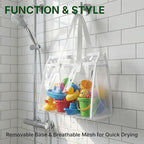 HOLAY 4 Pack Clear Toy Storage Bags - Image 6