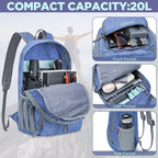 ZOMAKE Ultra Lightweight Packable Backpack 20L, Small Foldable Backpacks Hiking - Image 3