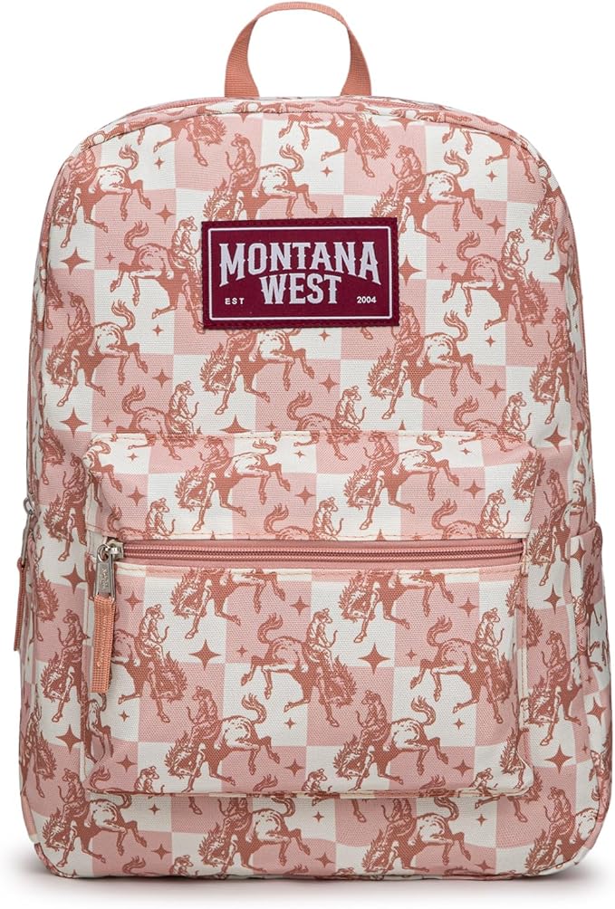Montana West Backpack for Women Men 2 PCS Lightweight College Bookbags Casual - Image 7