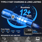 Banral Flashlights High Lumens Rechargeable, Super Bright Long Range Small - Image 6