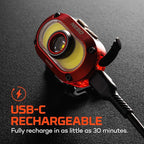 NEBO MYCRO 550+ Rechargeable Headlamp | 550 Lumens, 7 Light Modes, Water - Image 5