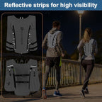 BECOJADDE Running Vest Hydration Backpack - Image 6