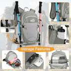 OLEMA Hiking Backpack, 25L Lightweight Travel Backpacks, Camping Daypack - Image 3