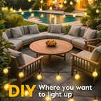 Minetom 158FT Solar String Lights Outdoor - Image 5