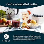 Libbey Yucatan Tumbler and Rock Drinking Glasses Set, Textured 16 Piece - Image 6