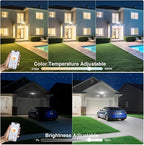 Onforu 65W Smart LED Flood Lights Outdoor, 6500LM Brightness Adjustable - Image 4
