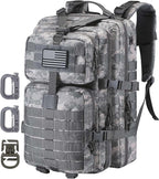 Hannibal Tactical MOLLE Assault Backpack, Tactical Backpack Army Military by HannibalTactical