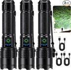 Kmivo Rechargeable Led Flashlight High Lumens by Kmivo
