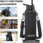 40oz Insulated Water Bottle, BPA Free&Leak Proof, Stainless Steel Water Flask - Image 6