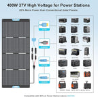 400W Portable Solar Panel for Power Station, 23.5% High Efficiency ETFE - Image 3