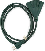 Holiday Lighting Outlet 6-Foot Green Extension Cord, 3-Prong Indoor & Outdoor by HLOLighting
