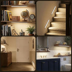 Reoshine 126 LED Under Cabinet Lighting Wireless, 2500mAh Rechargeable Closet - Image 8