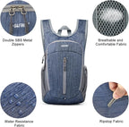 G4Free 10L Hiking Backpack Small Travel Hiking Daypack Lightweight Packable - Image 4