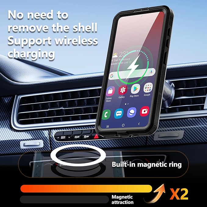 Hllhunkhe for Samsung Galaxy S26 Case, Rugged Full Body Underwater Protective - Image 6