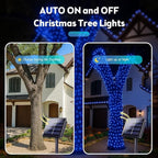 Extra-Long Solar String Lights for Outside, 4 Pack 400LED Solar Fairy Lights - Image 2
