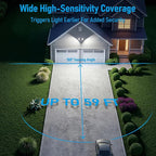 LEONLITE COB LED Security Light, Motion Sensor Outdoor Lights, Dusk to Dawn - Image 3