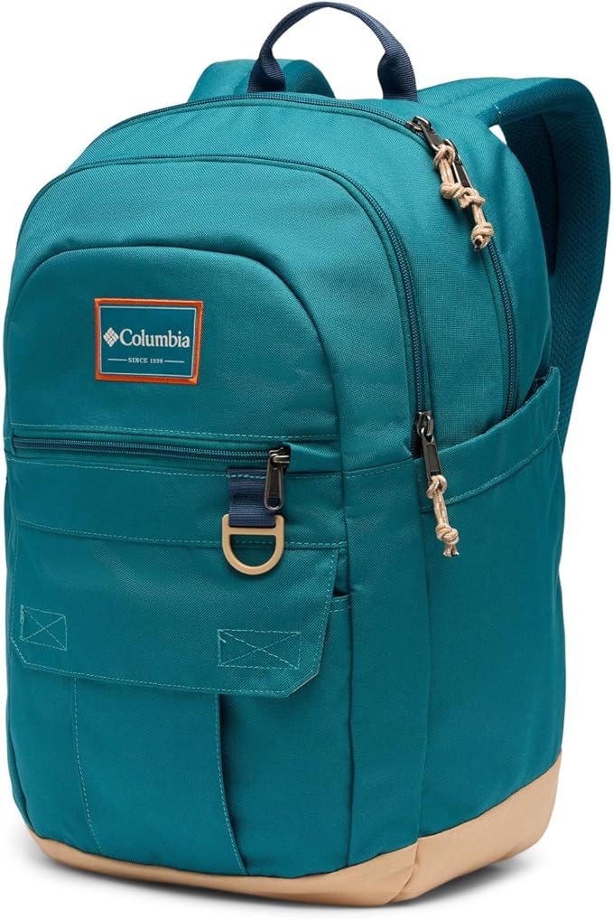 Columbia Unisex Buxton 26L Backpack, River Blue/Canoe, One Size by Columbia