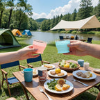 Collapsible Travel Cup with Lid - Image 5
