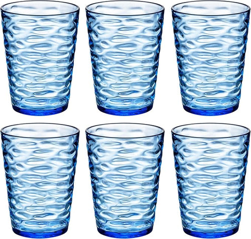 14-ounce Plastic Tumblers, Acrylic Drinking Glasses, Shatter-Proof, by ZAINCA