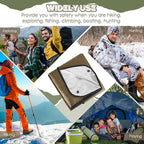 Kingdder 2 Pcs Heavy Duty Emergency Blankets - Image 7