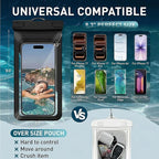 Waterproof Phone Case, with Inside Card Bag, Waterproof Phone Pouch - Image 2