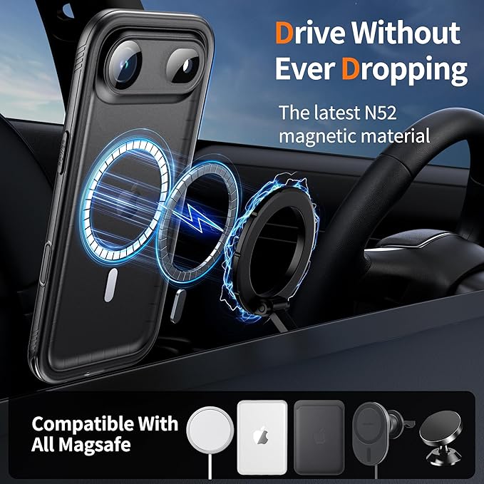 Cozycase for iPhone Air Waterproof Shockproof Dustproof Case - Image 3