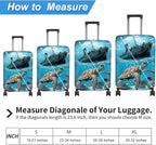 Luggage Cover Protector for 19-20 Inch Suitcases, TSA Approved Elastic Travel - Image 2