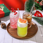 KMIGRUAN Hobnail Drinking Glasses - Image 4