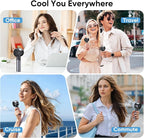 AMACOOL Portable Handheld Turbo Fan, Mothers Day Gifts - Image 7