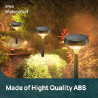 Linkind Solar Lights Outdoor 8 Pack, Solar Pathway Lights, Warm White Landscape - Image 6