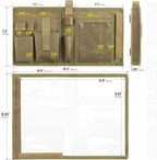 LIVANS Tactical Pouch Military Map Case Holder Army Foldable Map Storage Pouch - Image 7