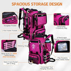Goture Fishing Backpack, 900D Water-Resistant Tackle Backpack - Image 2