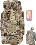 80L Camping Hiking Backpack, Large Military Tactical Backpack by Vaupan
