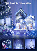 Brightown 12 Pack Led Fairy Lights Battery Operated String Lights Waterproof - Image 3