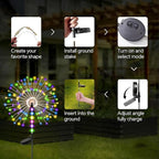 2 Pack Garden Decoration Solar Outdoor Light - Image 4