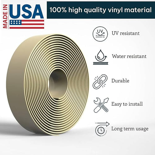 2 Inch Wide, 20ft Long Vinyl Strap - Image 2