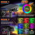 LEREKAM Color Solar Light Outdoor Waterproof Spotlights - Image 6